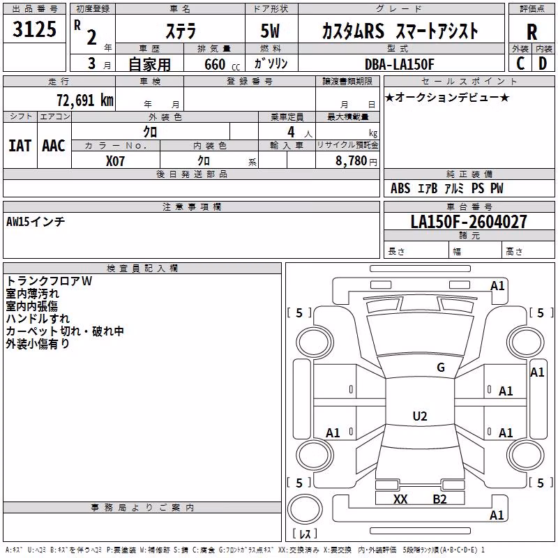 SUBARU STELLA