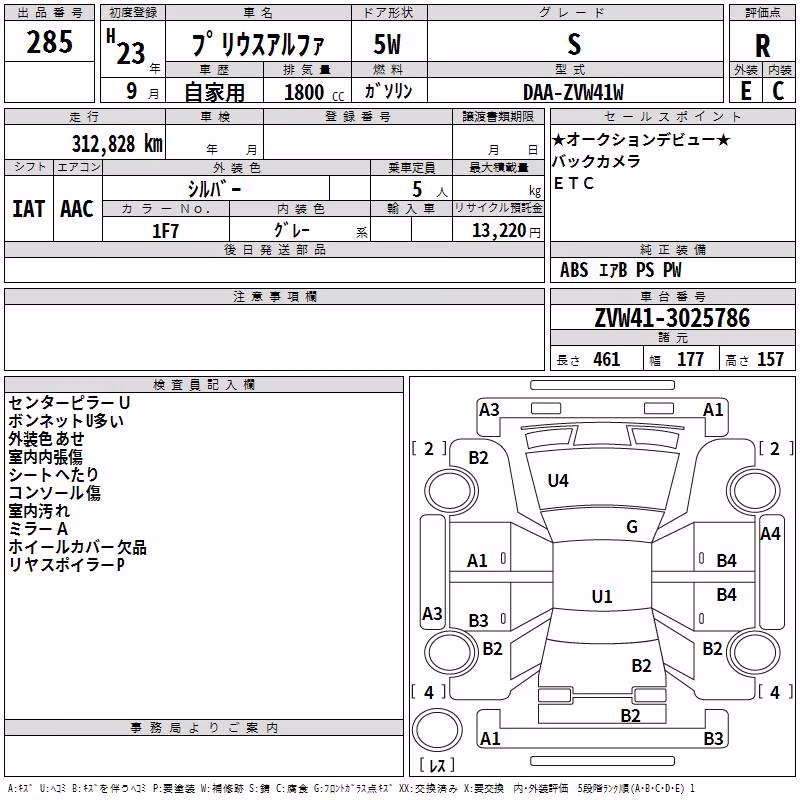 TOYOTA PRIUS ALPHA
