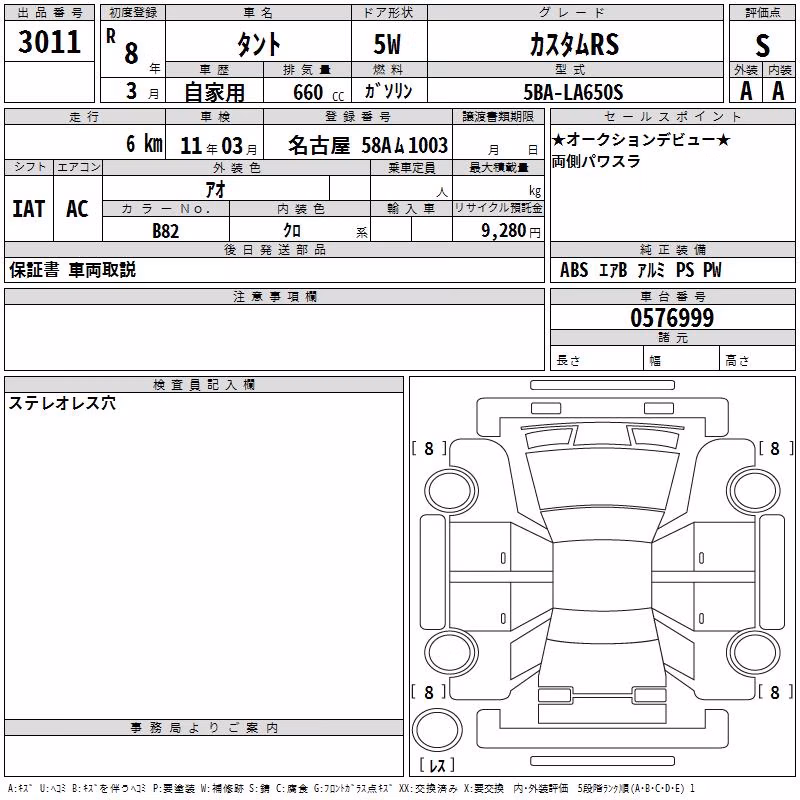 DAIHATSU TANTO