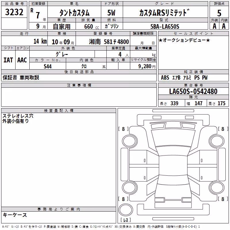 DAIHATSU TANTO