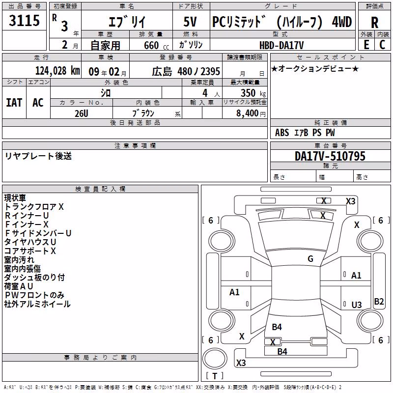 SUZUKI EVERY