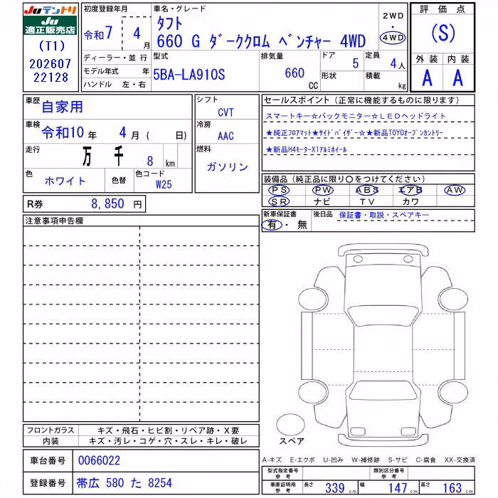 DAIHATSU TAFT
