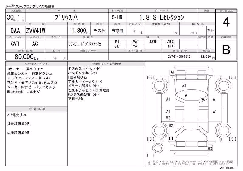 TOYOTA PRIUS ALPHA
