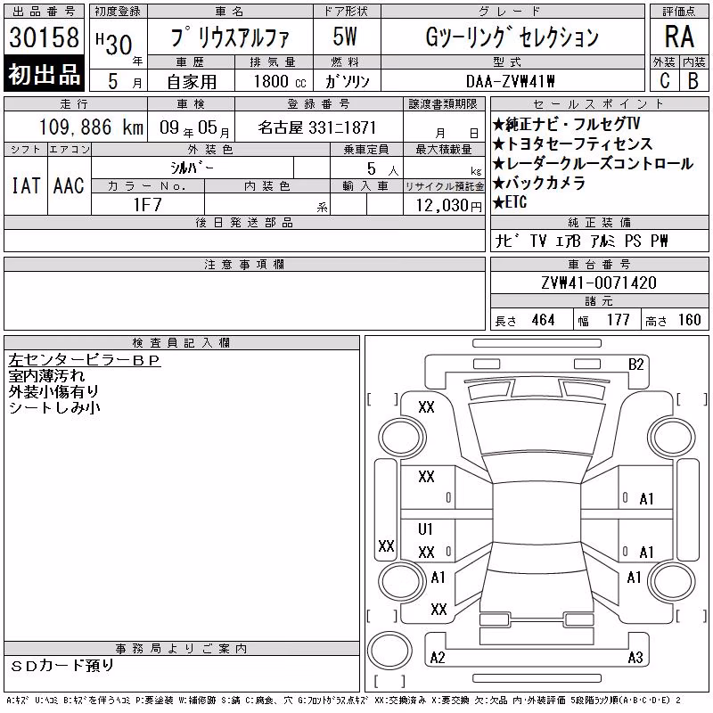 TOYOTA PRIUS ALPHA