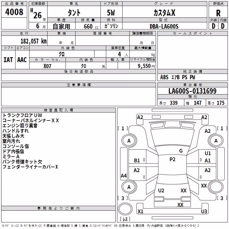 DAIHATSU TANTO