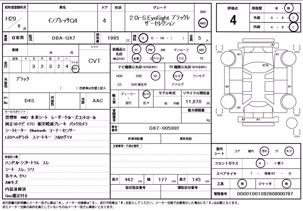 SUBARU IMPREZA
