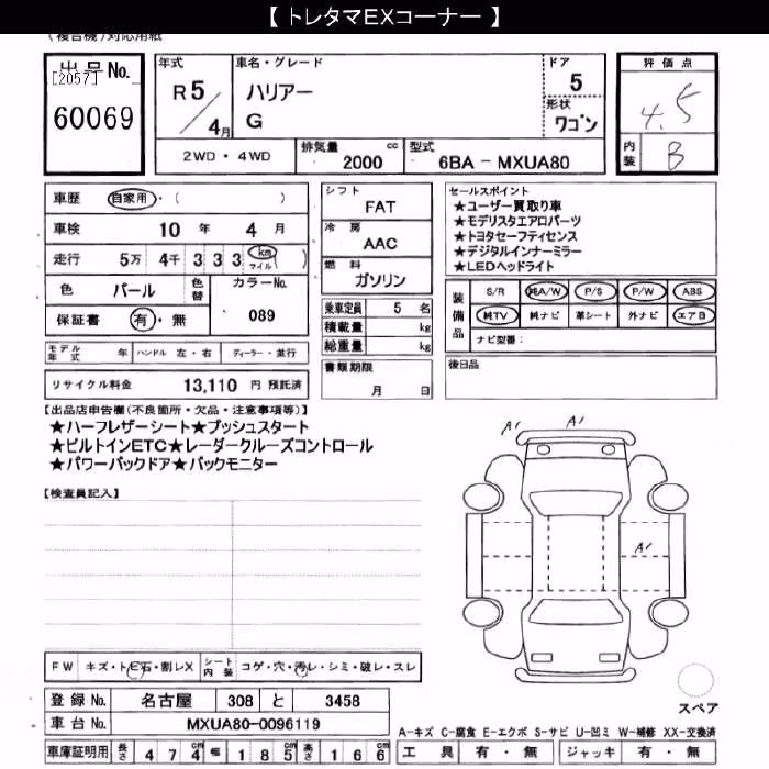 TOYOTA HARRIER