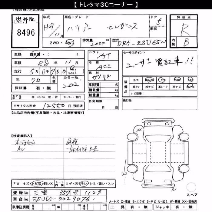 TOYOTA HARRIER