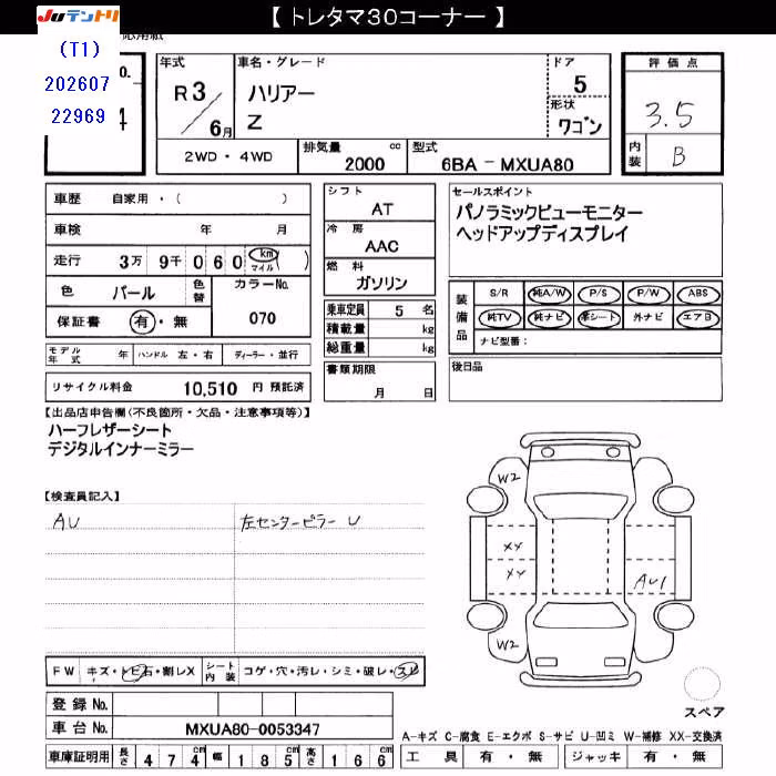 TOYOTA HARRIER