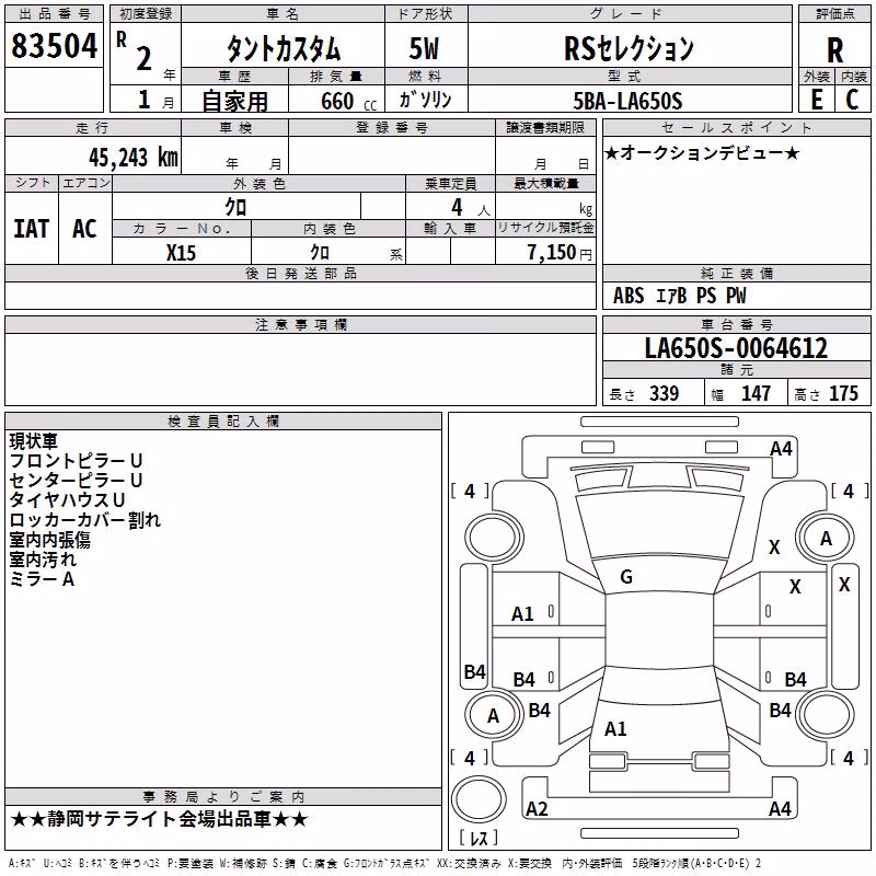DAIHATSU TANTO
