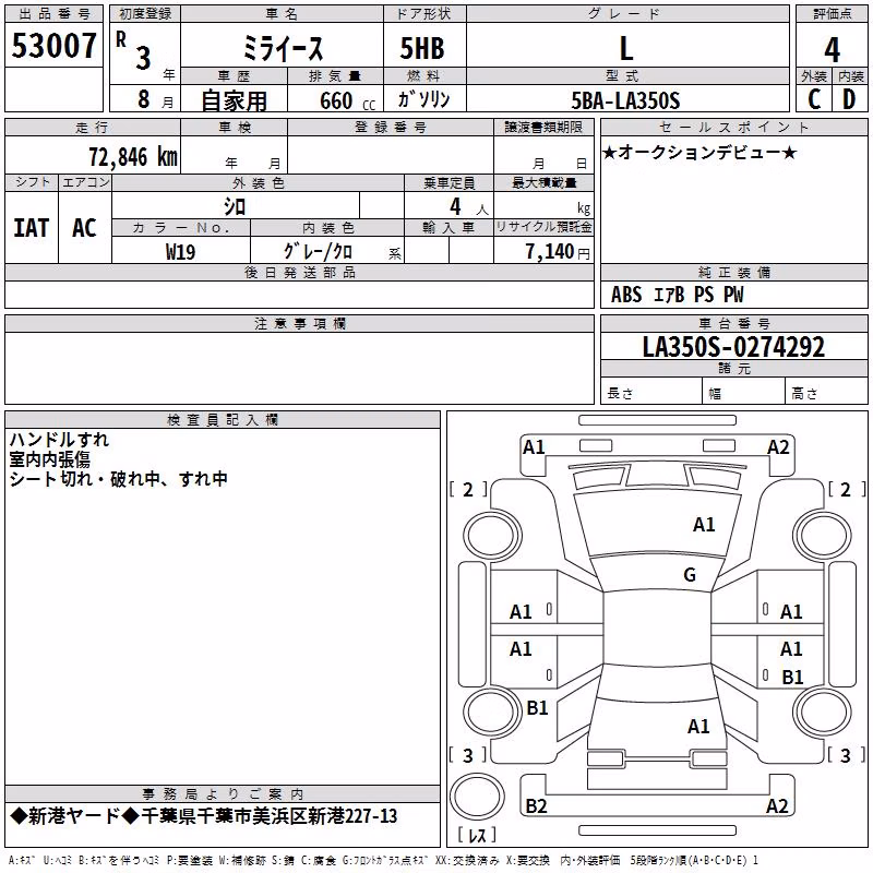 DAIHATSU MIRA E:S