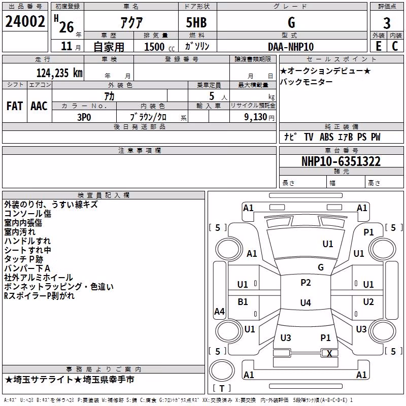 TOYOTA AQUA