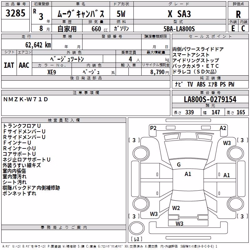 DAIHATSU MOVE CANBUS