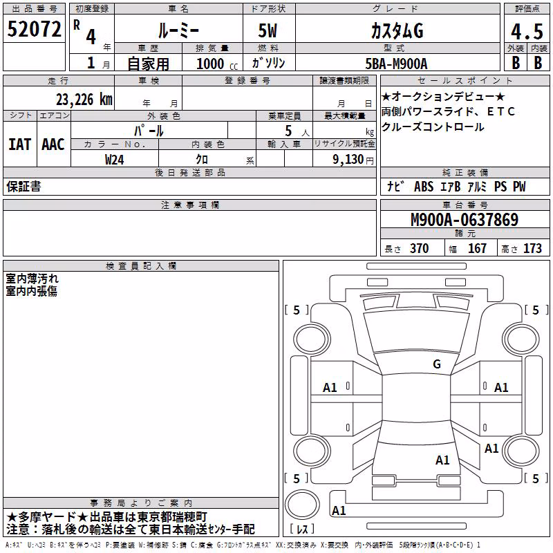TOYOTA ROOMY