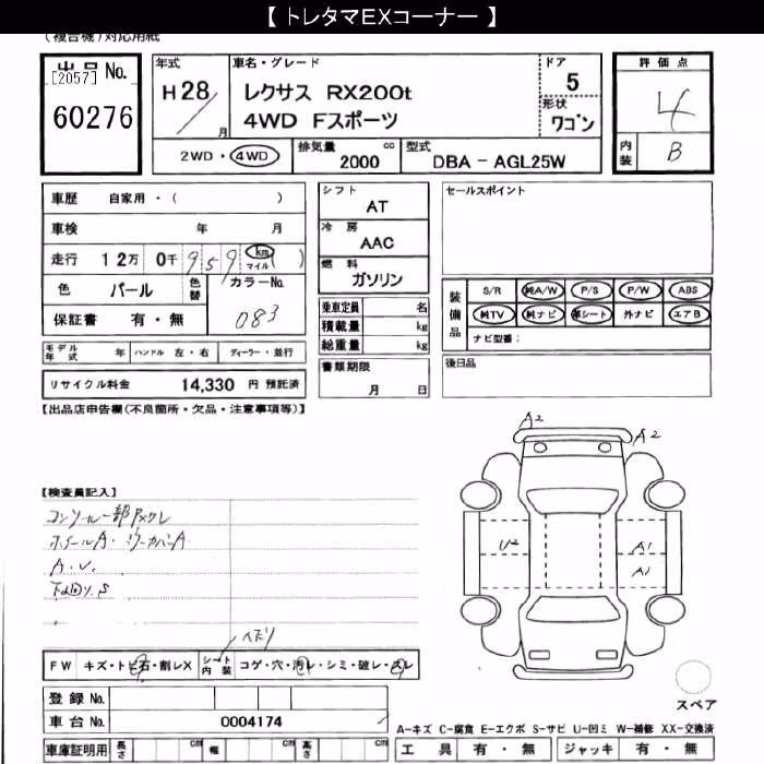 LEXUS RX200T