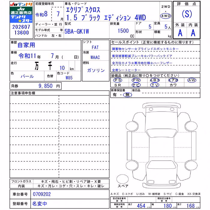 MITSUBISHI ECLIPSE CROSS