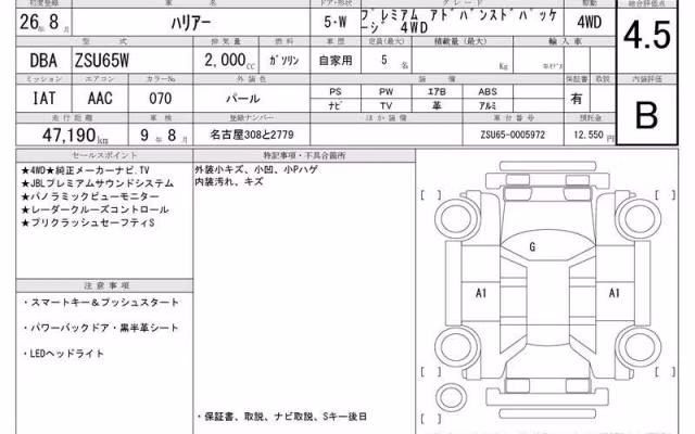 TOYOTA HARRIER