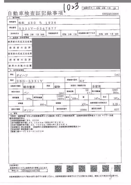 DAIHATSU HIJET