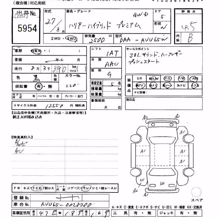 TOYOTA HARRIER