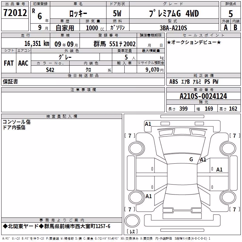 DAIHATSU ROCKY