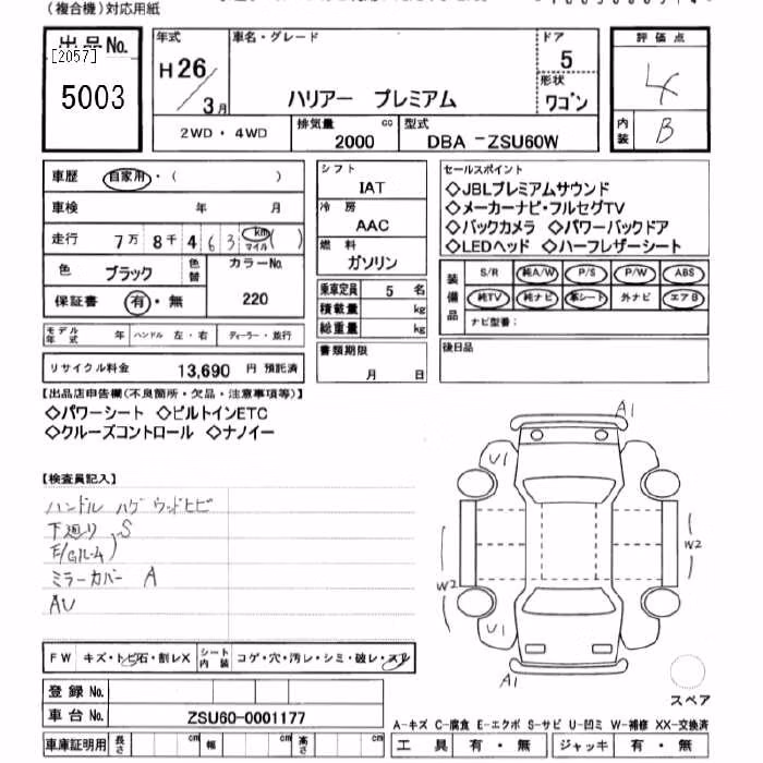 TOYOTA HARRIER