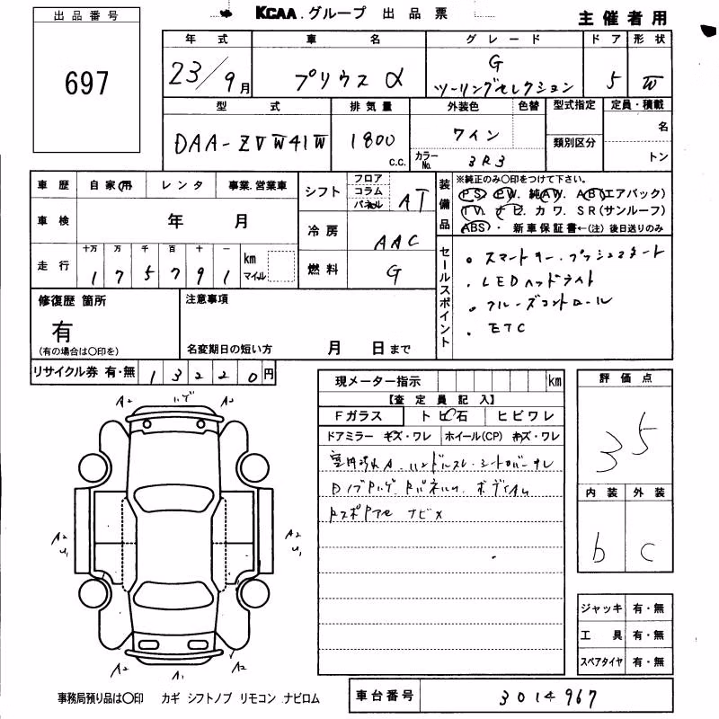 TOYOTA PRIUS ALPHA