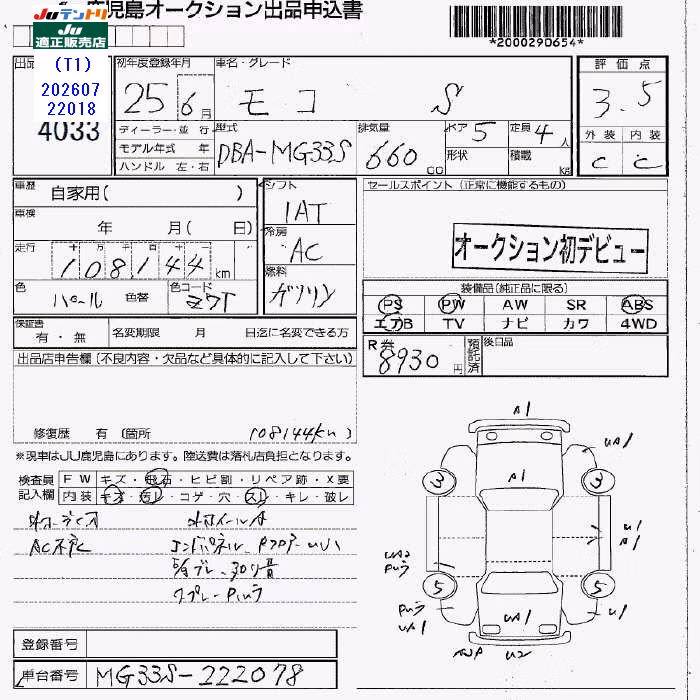 NISSAN MOCO
