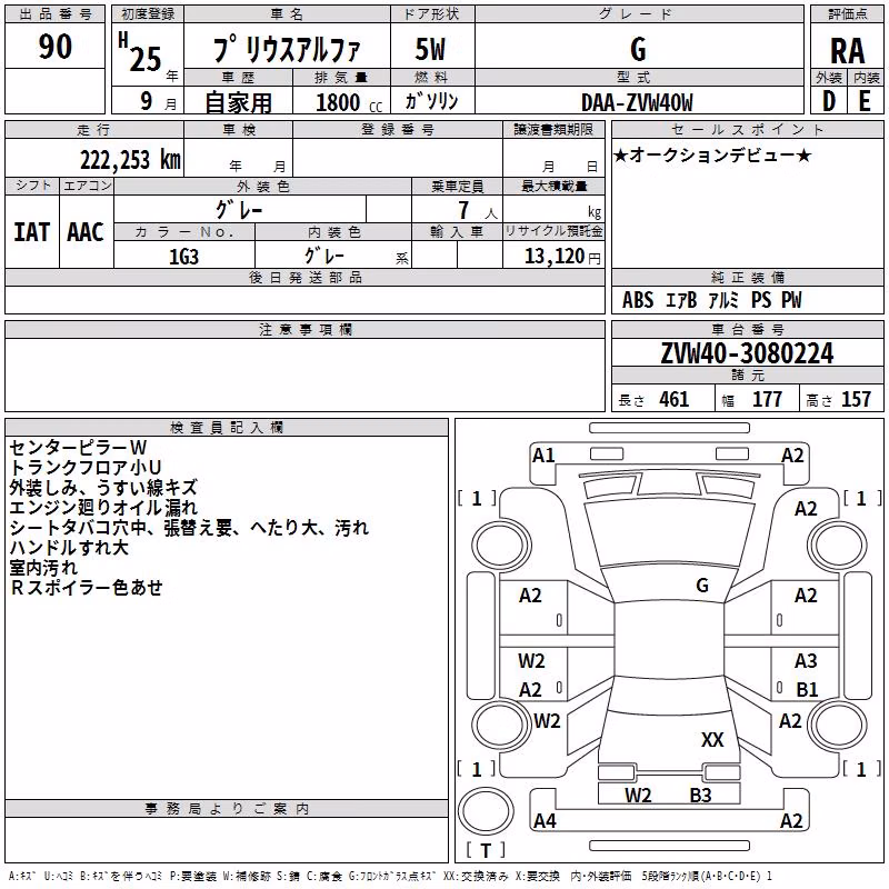 TOYOTA PRIUS ALPHA