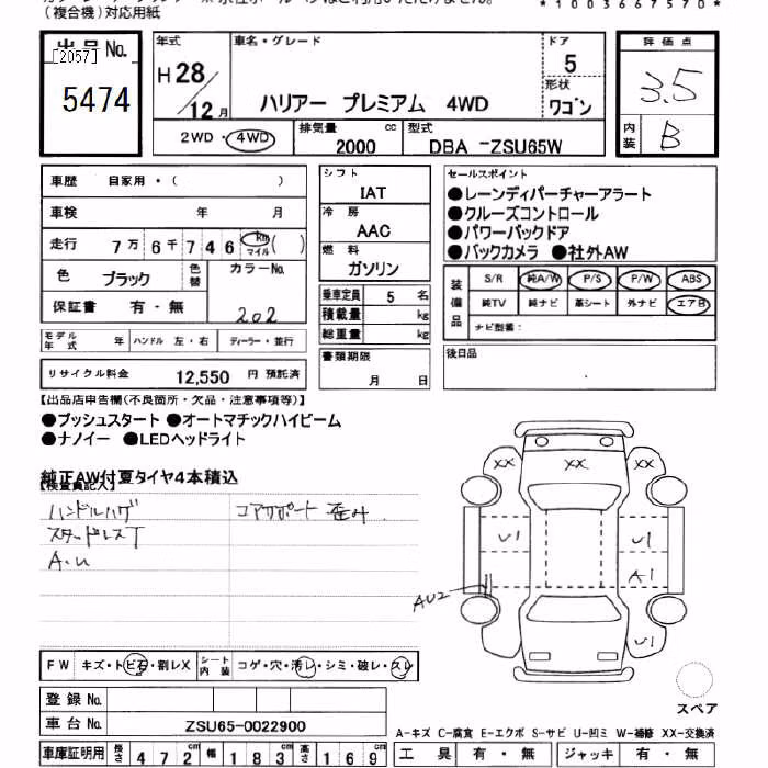 TOYOTA HARRIER