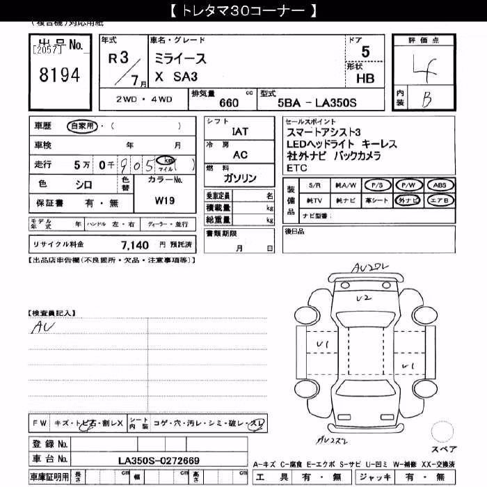 DAIHATSU MIRA E:S