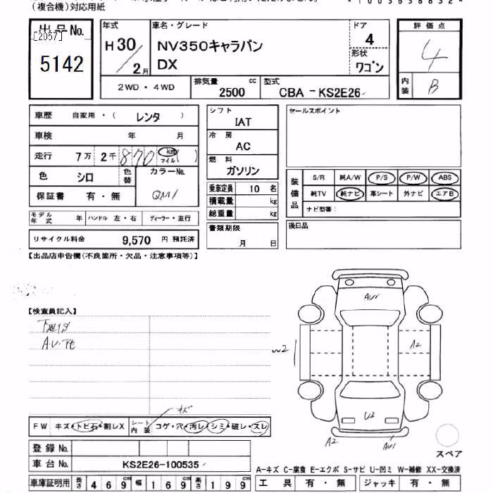 NISSAN NV350 CARAVAN