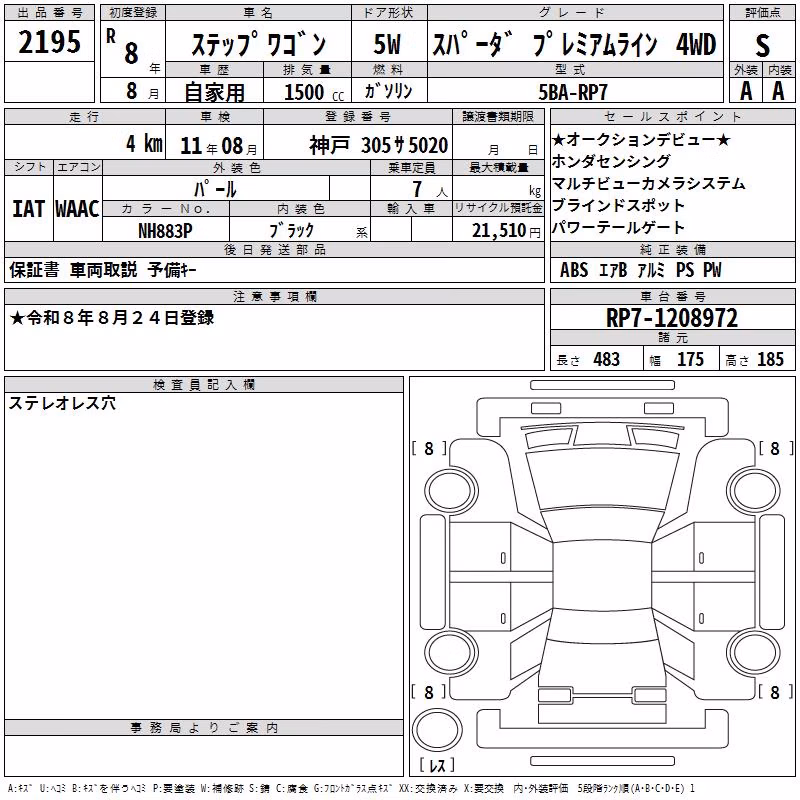HONDA STEPWGN