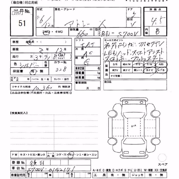 DAIHATSU ATRAI
