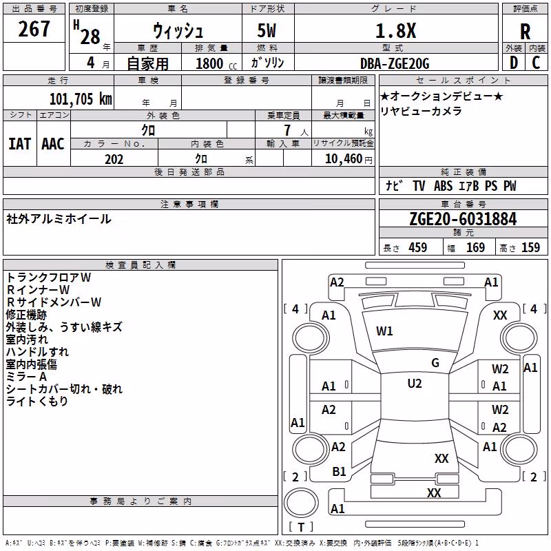 TOYOTA WISH