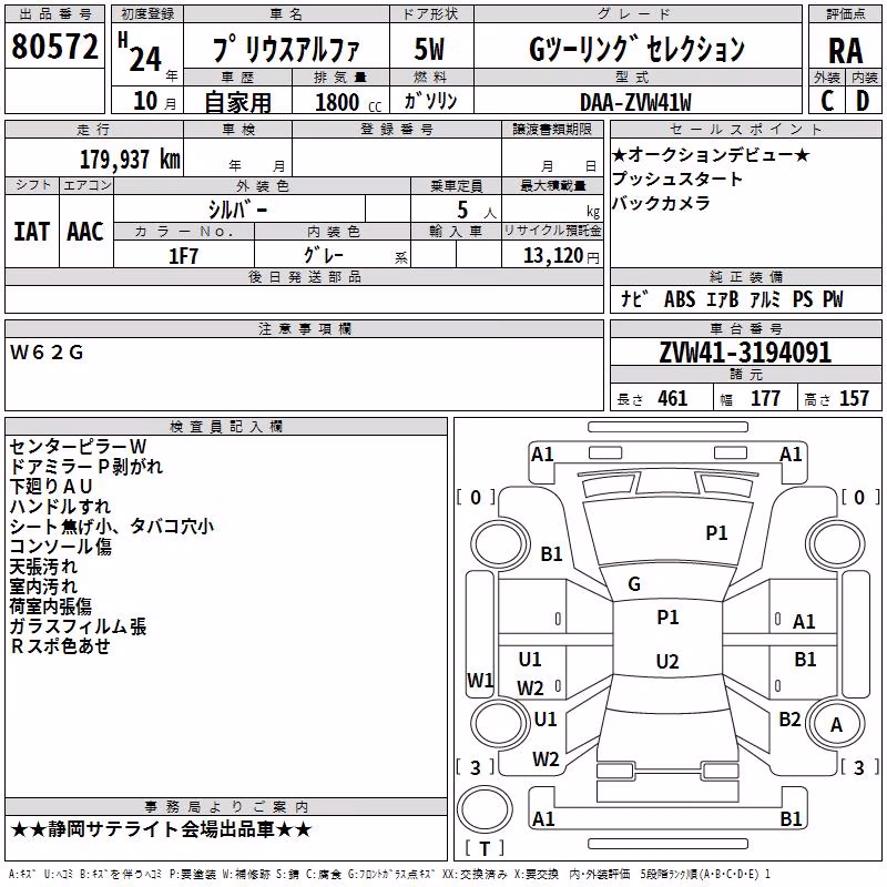 TOYOTA PRIUS ALPHA
