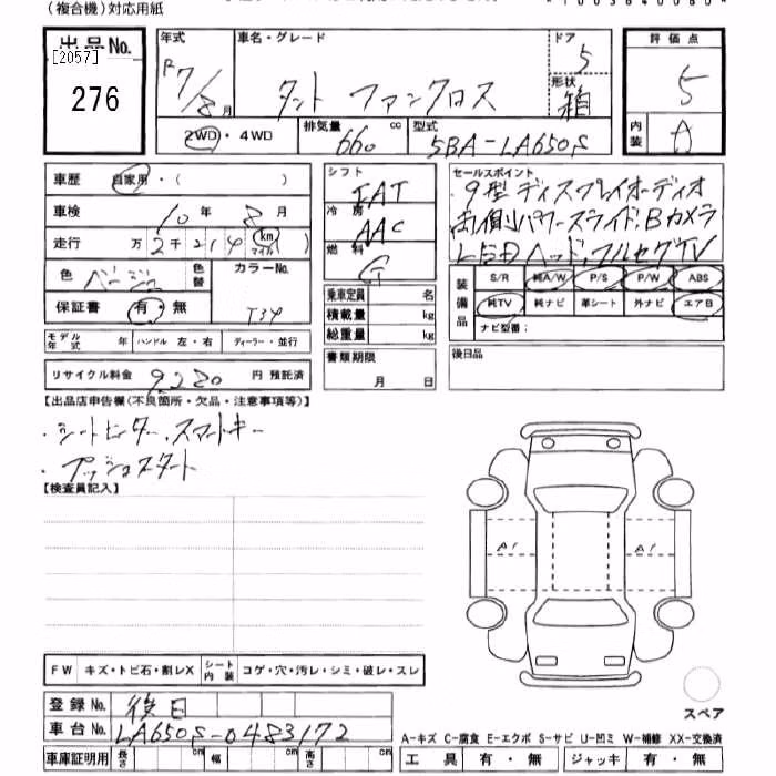DAIHATSU TANTO