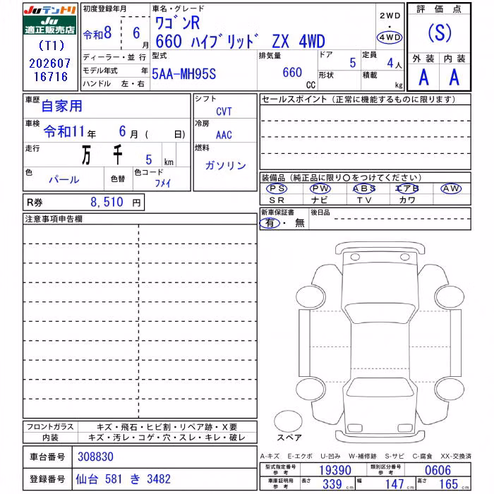 SUZUKI WAGON R