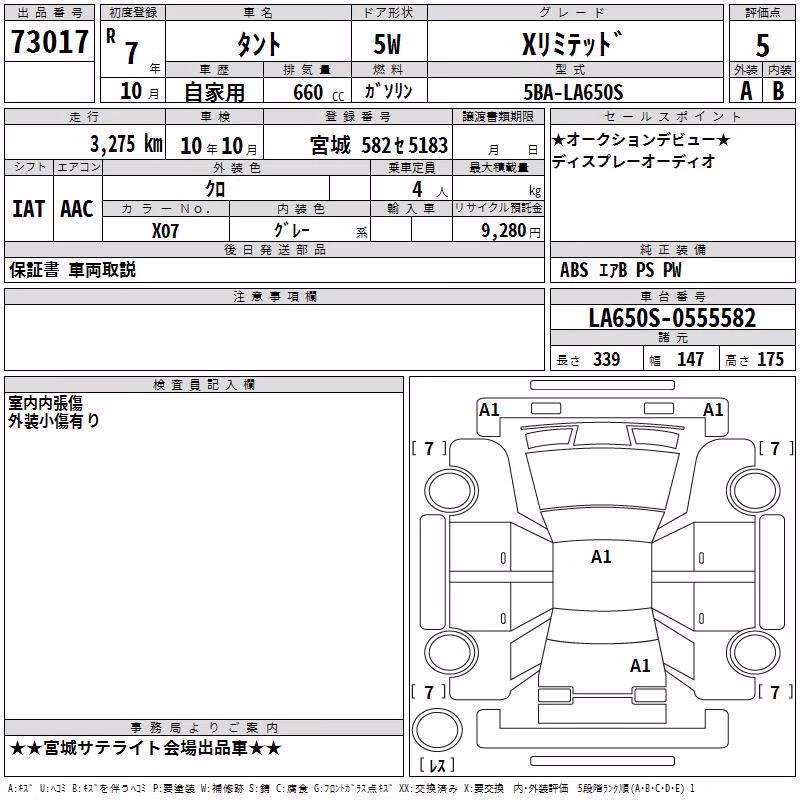 DAIHATSU TANTO