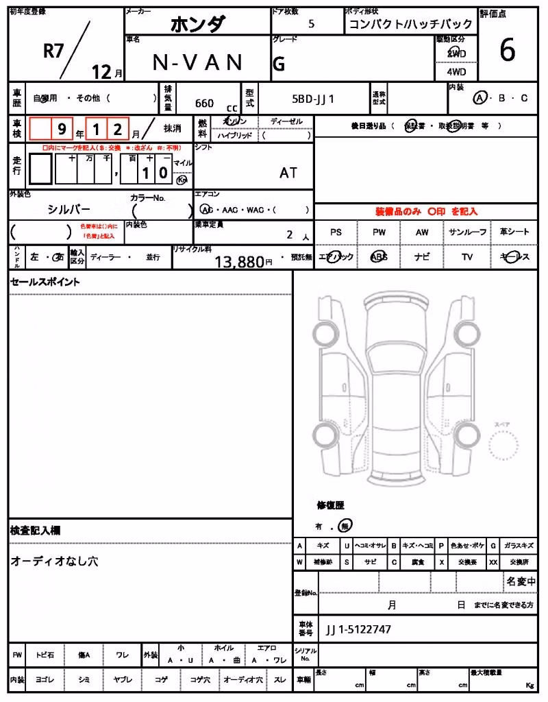 HONDA N-VAN