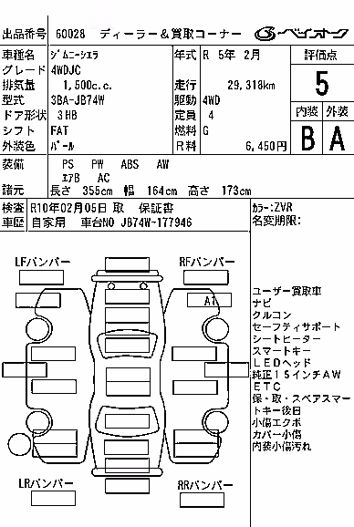 SUZUKI JIMNY SIERRA