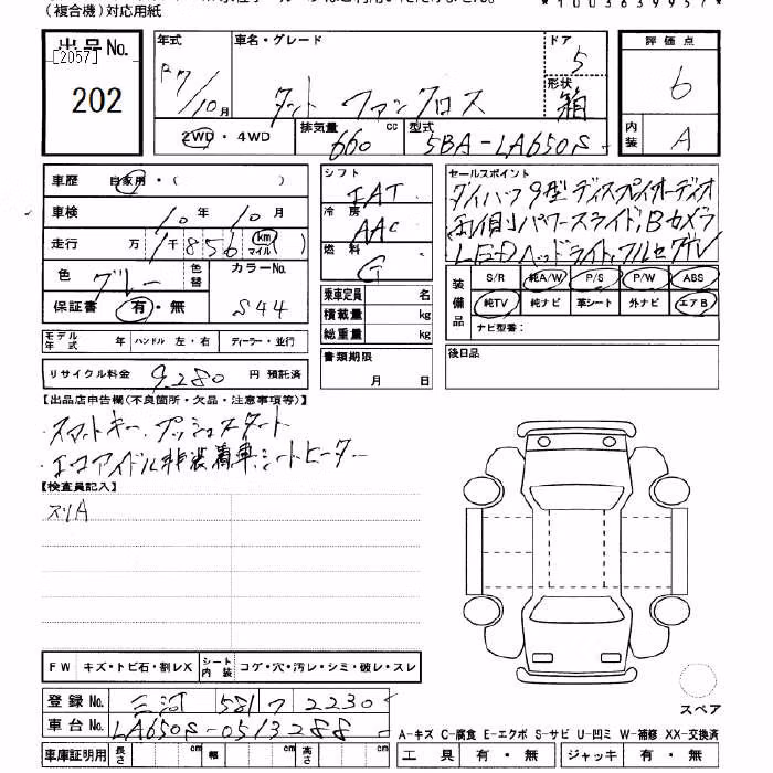 DAIHATSU TANTO