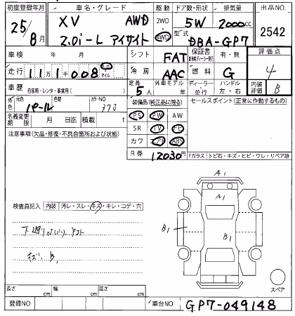 SUBARU XV