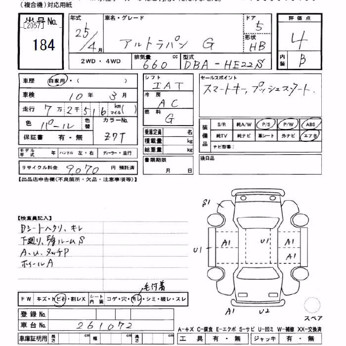 SUZUKI ALTO LAPIN