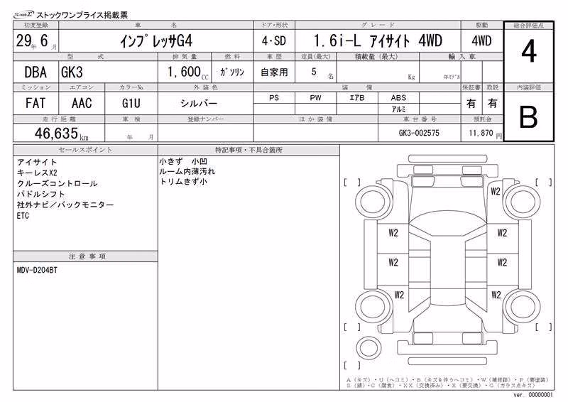 SUBARU IMPREZA