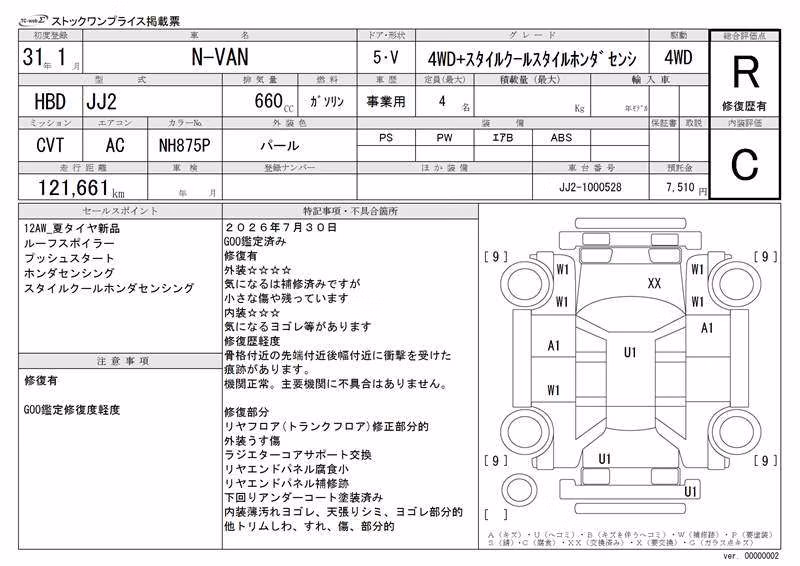 HONDA N-VAN