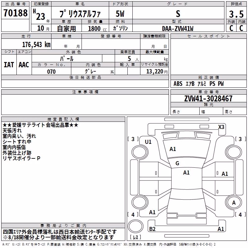 TOYOTA PRIUS ALPHA