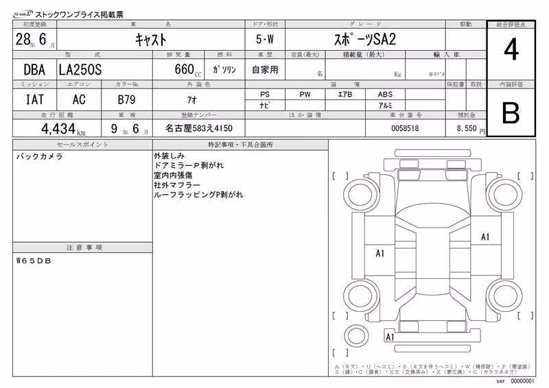 DAIHATSU CAST
