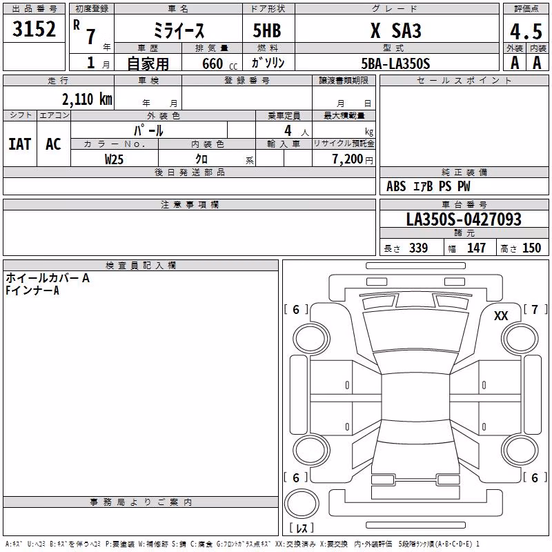DAIHATSU MIRA E:S