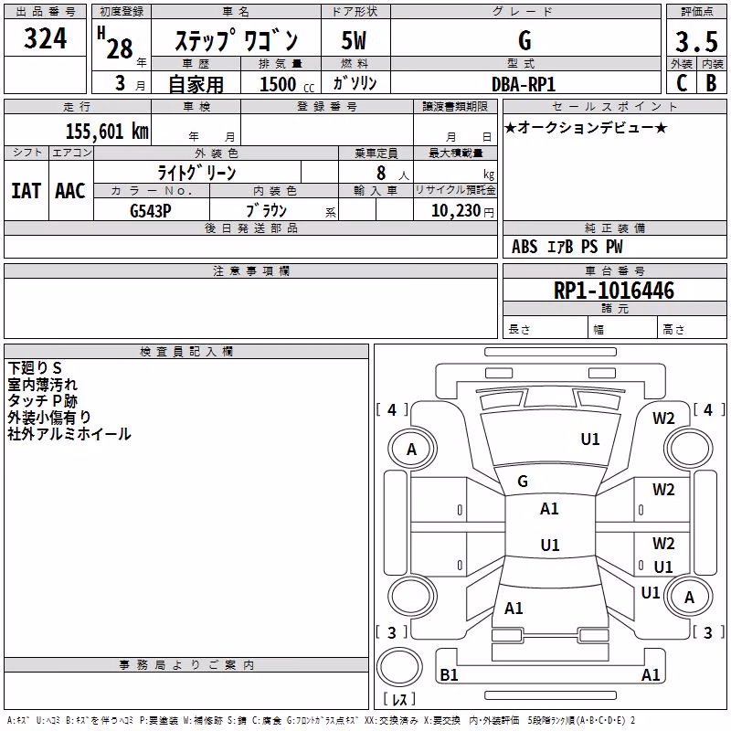 HONDA STEPWGN