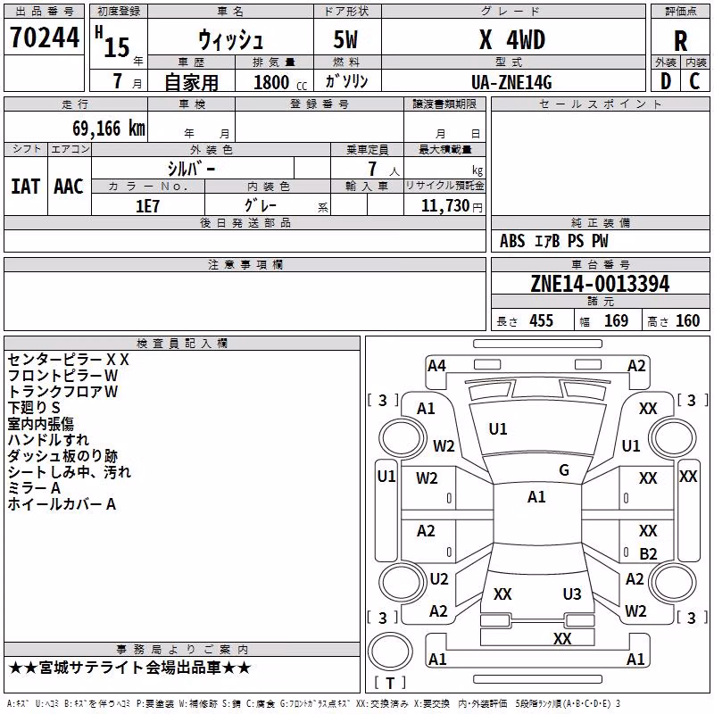 TOYOTA WISH